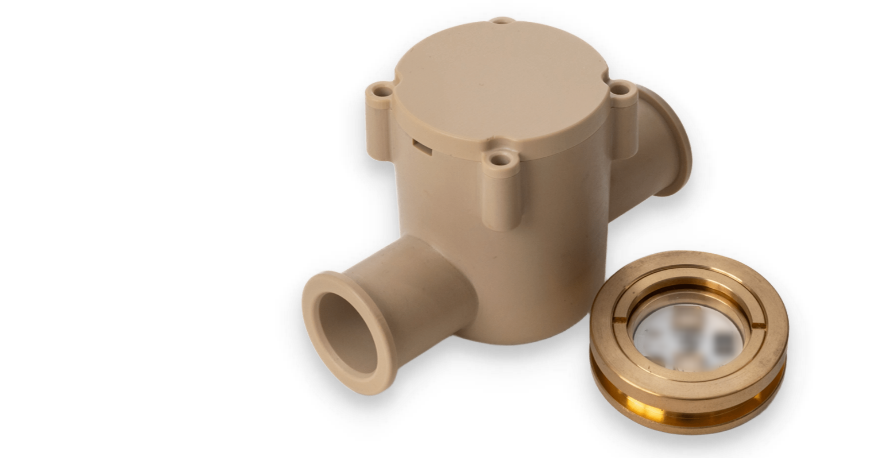 UV-C 水除菌ユニット背景